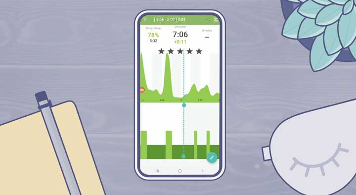 Sleep As Android on Android smartphone