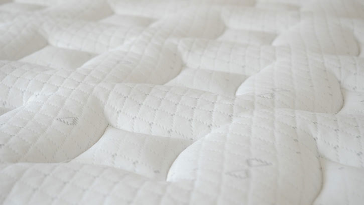 The cover of a hybrid mattress