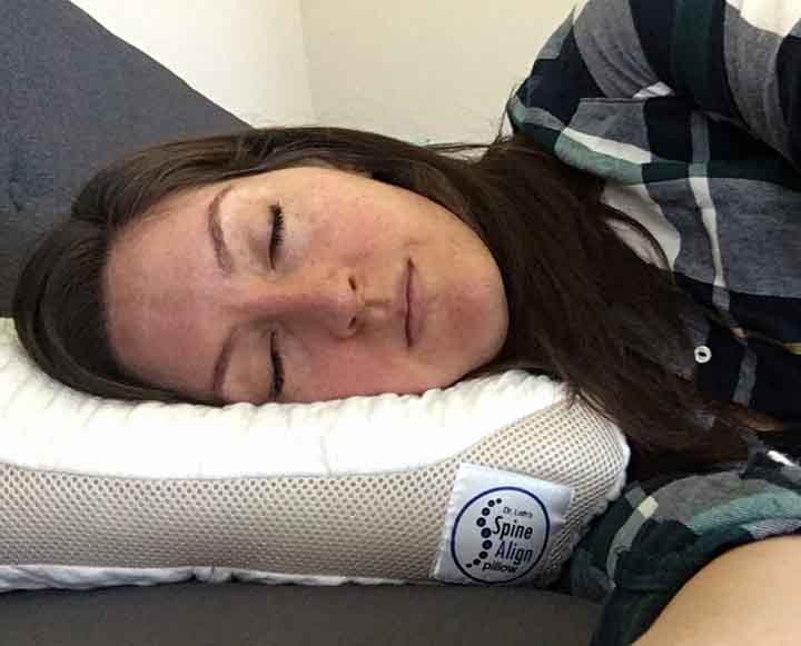 SpineAlign Pillow Review - Side sleepers